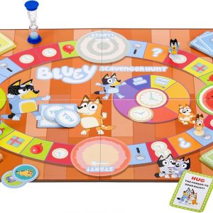 Elm Mart Bluey Scavenger Hunt Game. A Fun Board Game Full of Fun Activities to Perform, Things to Find and Questions to Answer