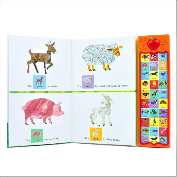 Elm Mart World of Eric Carle, Around the Farm 30-Button Animal Sound Book