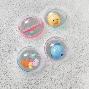 Elm mart Munchkin® Float & Play Bubbles™ Baby and Toddler Bath Toy, 4 Count