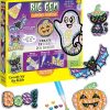 Elm Mart Creativity for Kids Big Gem Diamond Painting Kit - Halloween Stickers and Suncatchers - Halloween DIY Crafts for Kids, Halloween Activities and Gifts for Kids Ages 6-8+