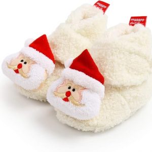 Elmmart Ohwawadi Infant Baby Slippers Girls Boys Booties Warm Baby Socks Shoes Newborn Crib Shoes Baby Footwear Prewalkers
