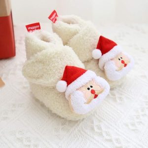 Elmmart Ohwawadi Infant Baby Slippers Girls Boys Booties Warm Baby Socks Shoes Newborn Crib Shoes Baby Footwear Prewalkers