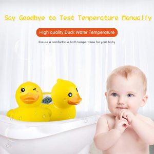 Elm Mart B&H Baby Thermometer, The Infant Baby Bath Floating Toy Safety Temperature Water Thermometer (Classic Duck)