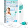 Elm Mart OCCObaby Baby Nasal Aspirator - 2 PK Baby Nose Suction Kit- Battery Operated Baby Nose Cleaner and Manual Baby Nose Sucker for Newborns, Infants and Toddlers - Congestion Relief for Babies