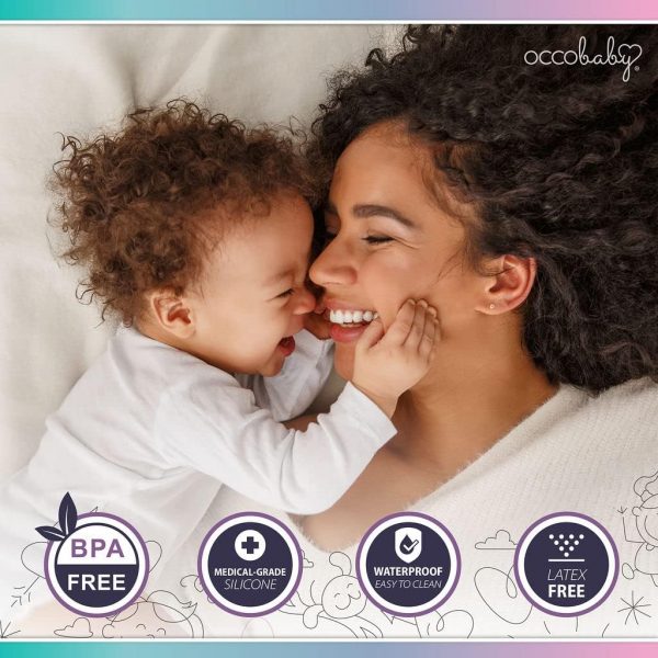 Elm Mart OCCObaby Baby Nasal Aspirator - 2 PK Baby Nose Suction Kit- Battery Operated Baby Nose Cleaner and Manual Baby Nose Sucker for Newborns, Infants and Toddlers - Congestion Relief for Babies