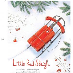 Elmmart Little Red Sleigh: A Heartwarming Christmas Book For Children (Little Heroes, Big Hearts)
