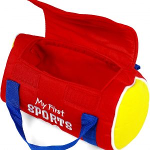 Elmmart Baby GUND My First Sports Bag Stuffed Plush Playset, Baby Gift Toys for Boys and Girls Ages 1 & Up, 5 Piece, 8