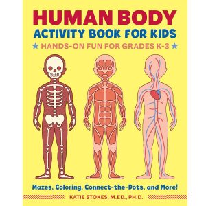 Elm Mart Human Body Activity Book for Kids: Hands-On Fun for Grades K-3