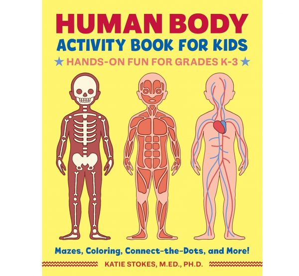 Elm Mart Human Body Activity Book for Kids: Hands-On Fun for Grades K-3