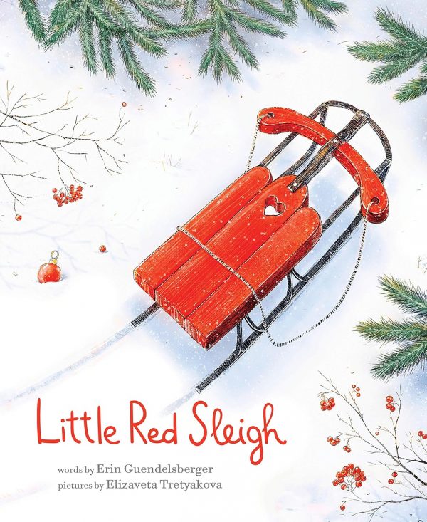 Elmmart Little Red Sleigh: A Heartwarming Christmas Book For Children (Little Heroes, Big Hearts)