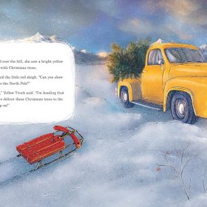 Elmmart Little Red Sleigh: A Heartwarming Christmas Book For Children (Little Heroes, Big Hearts)