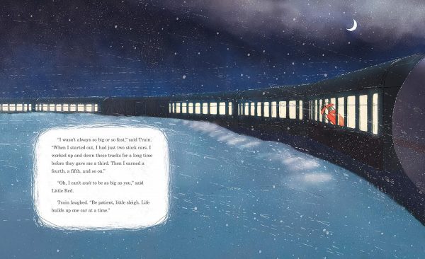 Elmmart Little Red Sleigh: A Heartwarming Christmas Book For Children (Little Heroes, Big Hearts)