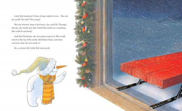 Elmmart Little Red Sleigh: A Heartwarming Christmas Book For Children (Little Heroes, Big Hearts)