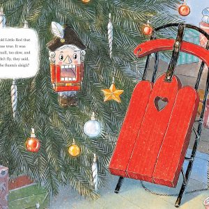 Elmmart Little Red Sleigh: A Heartwarming Christmas Book For Children (Little Heroes, Big Hearts)
