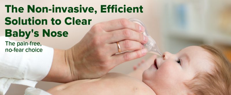 Elmmart Haakaa Silicone Aspirator | Silicone Baby Nasal Aspirator | Nose Bulb Syringe | Easy-Squeezy Baby Nose Cleaner, Newborn Infant &Toddler - BPA Free Silicone