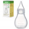 Elmmart Haakaa Silicone Aspirator | Silicone Baby Nasal Aspirator | Nose Bulb Syringe | Easy-Squeezy Baby Nose Cleaner, Newborn Infant &Toddler - BPA Free Silicone