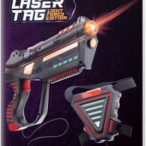 Elmmart Rechargeable Laser Tag Light Force Edition for Kids, Teens & Adults - Blasters & Vest Sensors - Fun Ideas Age 8+ Year Old Toys - 4 Set - Lazer Teen Boy Games - Boys & Girls Outdoor Teenage Group Activities