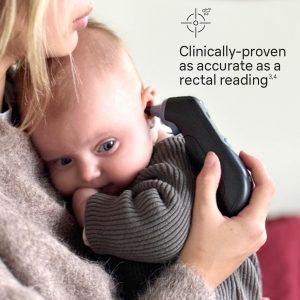 Elmmart Braun ThermoScan 7 Digital Ear Thermometer, Family Care App Compatible, Age-Adjusted Fever Guidance, Baby and Infant Friendly