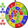 Elmmart BooTaa 29" Large Dart Board for Kids, Kids Dart Board with Sticky Balls, Boys Toys, Indoor/Sport Outdoor Fun Party Play Game Toys, Birthday Gifts for 3 4 5 6 7 8 9 10 11 12 Year Old Boys Girls