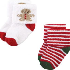 Elmmart Hudson Baby Socks Baby Girls' Cotton Rich Newborn and Terry Socks