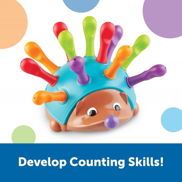 Elmmart Fine Motor Games - Learning Resources Spike The Fine Motor Hedgehog - Toddler Learning Toys, Fine Motor and Sensory Toys for Kids Ages 18+ Months, Montessori Toys