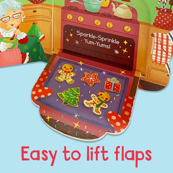 Elmmart Santa's Workshop: A Christmas Lift-a-Flap Board Book for Babies and Toddlers (Chunky Lift-a-Flap)