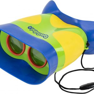 Elmmart GeoSafari Jr. Kidnoculars Binoculars for Kids Ages 3+, STEM and Outdoor Toys for Toddlers, Gifts for Toddlers, Stocking Stuffers for Kids Educational Insights