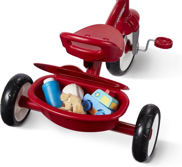 Elmmart Radio Flyer Red Rider Trike, Outdoor Toddler Tricycle, For Ages 2.5-5