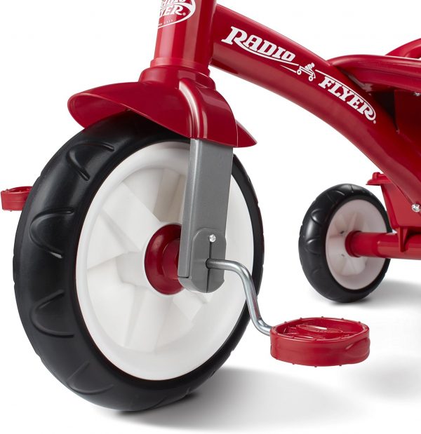 Elmmart Radio Flyer Red Rider Trike, Outdoor Toddler Tricycle, For Ages 2.5-5