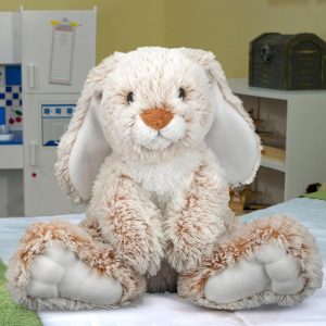 Elmmart Melissa & Doug Burrow Bunny Rabbit Stuffed Animal (9 inches)