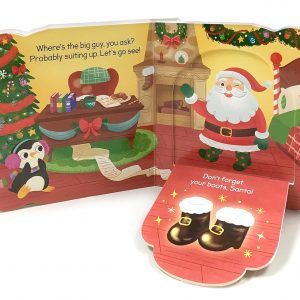 Elmmart Santa's Workshop: A Christmas Lift-a-Flap Board Book for Babies and Toddlers (Chunky Lift-a-Flap)