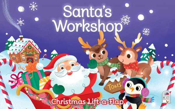 Elmmart Santa's Workshop: A Christmas Lift-a-Flap Board Book for Babies and Toddlers (Chunky Lift-a-Flap)