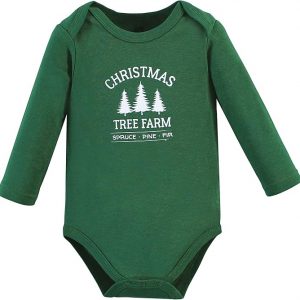 Elmmart Hudson Baby Cotton Long Sleeve Bodysuits Unisex-baby