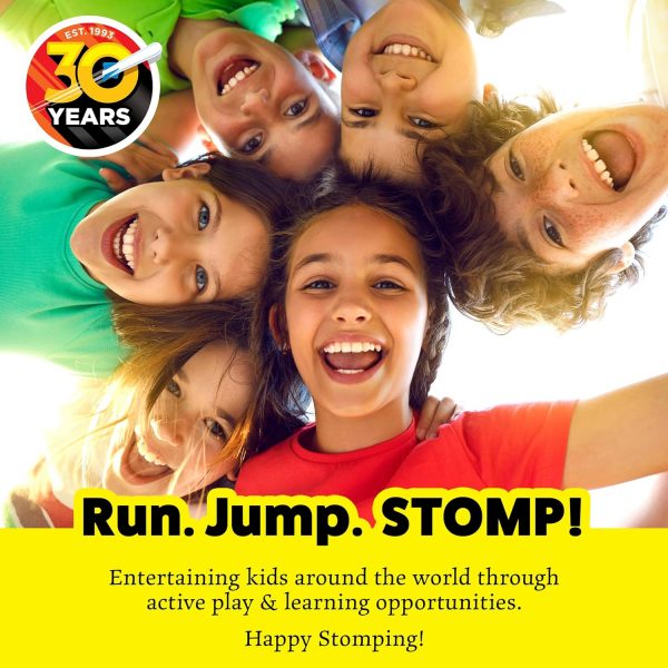 Elmmart Stomp Rocket Jr Multi-Color Rocket Launcher for Kids, 8 Rockets - Fun Outdoor Kids Gifts for Boys & Girls - STEM Toy Foam Blaster Set Soars Up to 100 Feet - Ages 3 & Up Visit the Stomp Rocket Store