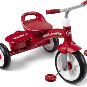 Elmmart Radio Flyer Red Rider Trike, Outdoor Toddler Tricycle, For Ages 2.5-5