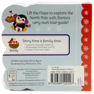 Elmmart Santa's Workshop: A Christmas Lift-a-Flap Board Book for Babies and Toddlers (Chunky Lift-a-Flap)