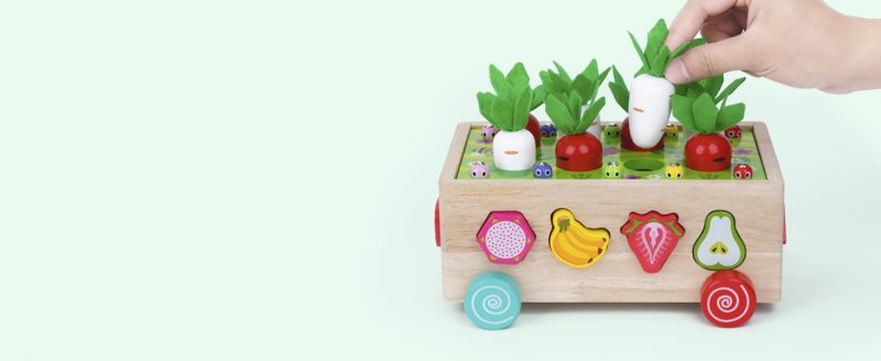 Elmmart Toddlers Montessori Wooden Educational Toys for Baby Boys Girls Age 1 2 3 Year Old, Shape Sorting Toys 1st One First Birthday Girl Gifts for Kids 1-3, Wood Preschool Learning Fine Motor Skills Game