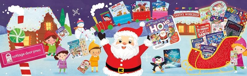 Elmmart Santa's Workshop: A Christmas Lift-a-Flap Board Book for Babies and Toddlers (Chunky Lift-a-Flap)