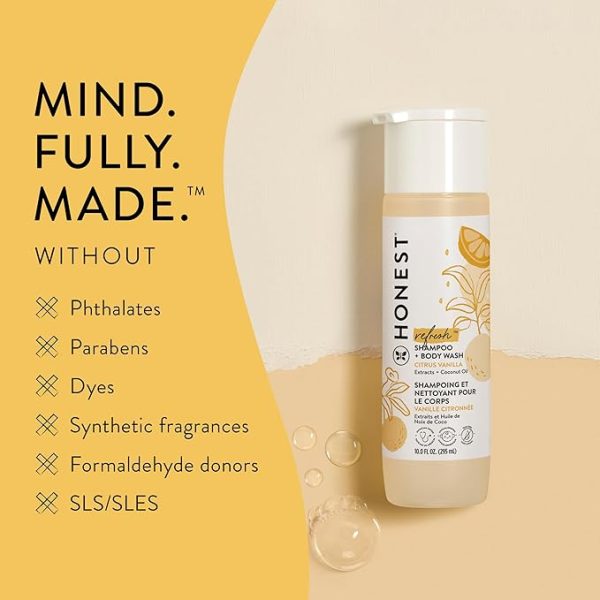Elmmart.com | The Honest Company 2-in-1 Cleansing Shampoo & Body Wash