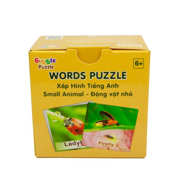 elm mart Giggle Words Puzzle - Puzzle Từ Vựng Tiếng Anh 24 hình, 100 mảnh