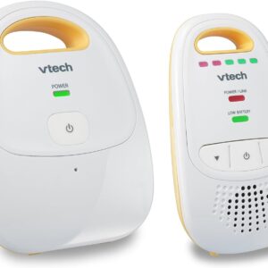 elm mart VTech Upgraded Audio Baby Monitor with Rechargeable Battery, Long Range, and Crystal-Clear Sound