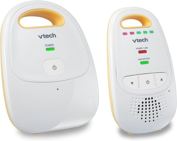 elm mart VTech Upgraded Audio Baby Monitor with Rechargeable Battery, Long Range, and Crystal-Clear Sound