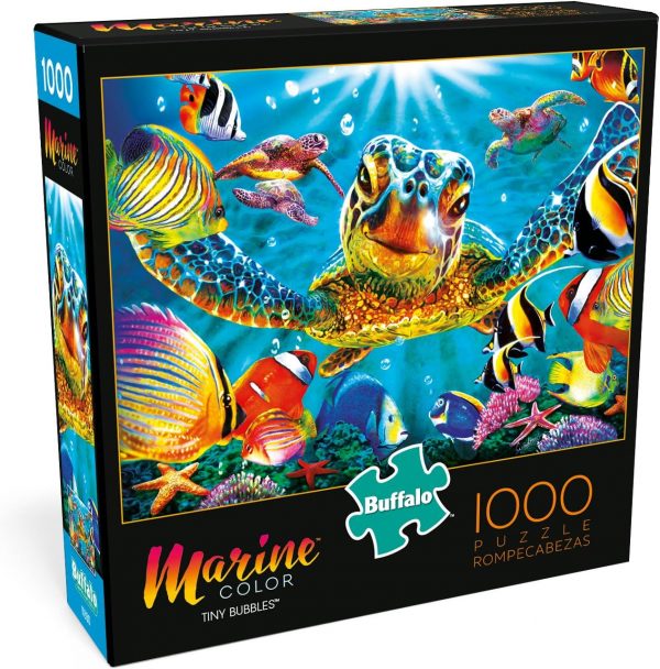 Elm mart Buffalo Games - Tiny Bubbles - 1000 Piece Jigsaw Puzzle