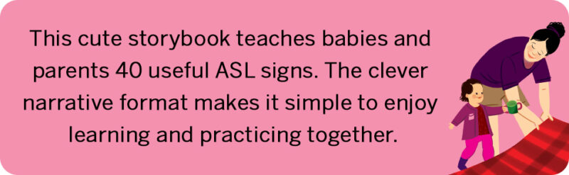 Elm mart My First Book of Baby Signs: 40 Essential Signs to Learn and Practice