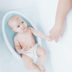 elm mart Angelcare Baby Bath Support (Aqua) | Ideal for Babies Less Than 6 Months Old