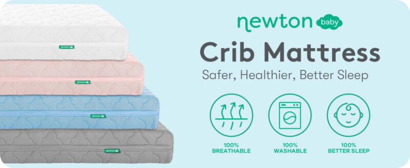 elm mart Newton Baby Crib Mattress and Toddler Bed