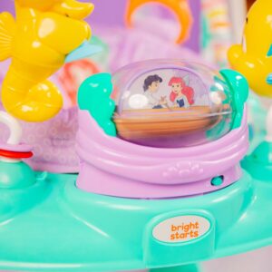 elm mart Bright Starts Disney The Little Mermaid Sea of Activities Baby Jumper with Interactive Toys