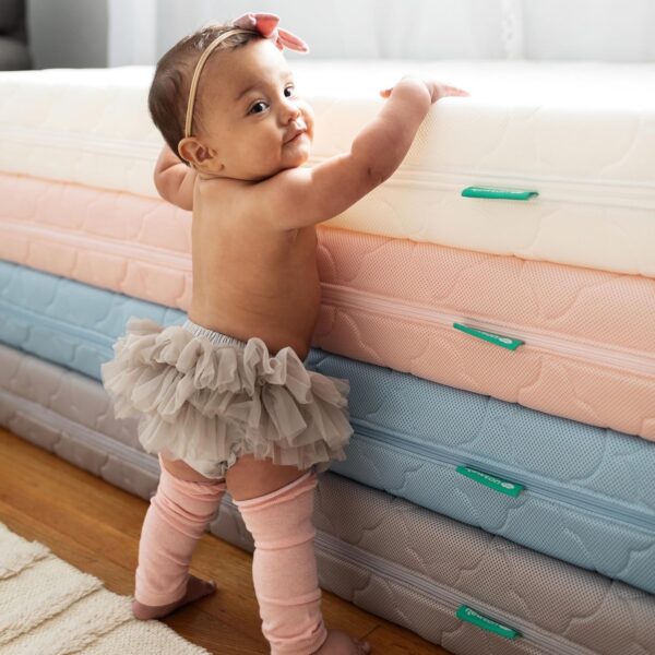 elm mart Newton Baby Crib Mattress and Toddler Bed