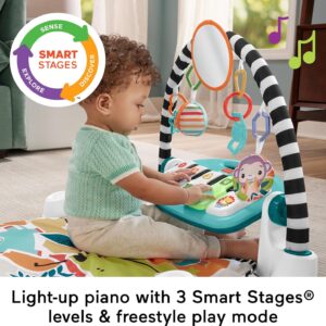 elmmart Fisher-Price Baby Gift Set Glow and Grow Kick & Play Piano Gym Baby Playmat