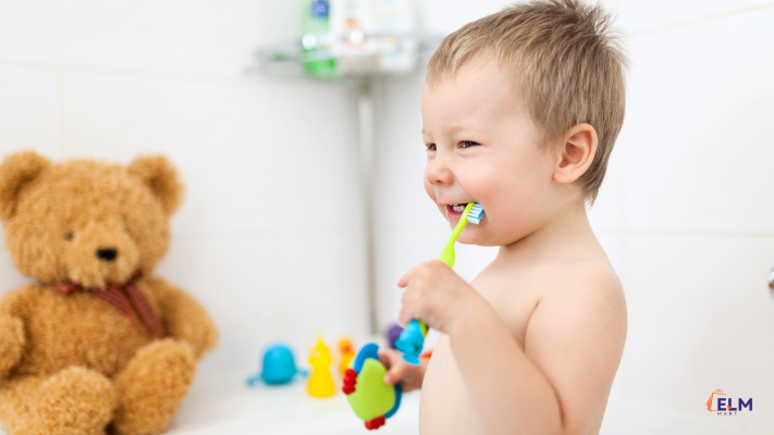 Elm mart Tiny Teeth, Big Habits: Engaging Ways to Teach Your Toddler to Brush